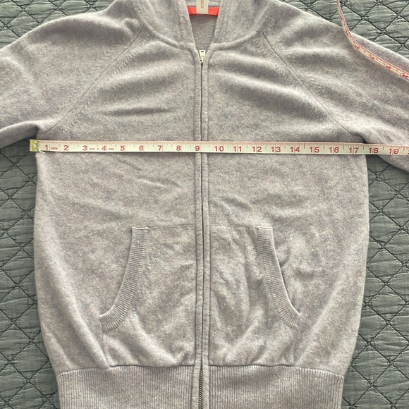 Aqua Kids Heather purple cashmere sweater size XL - Picture 6 of 7